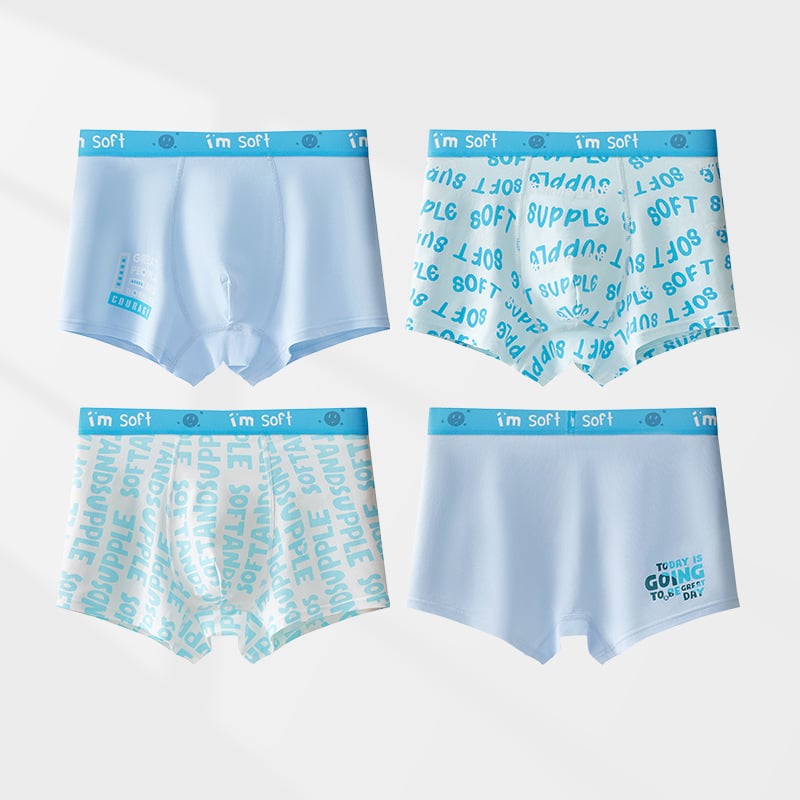 Berniukų medvilninės apatinės kelnaitės, Klasė A, 95–100% medvilnė, be siūlių konstrukcija, nuo 8 metų