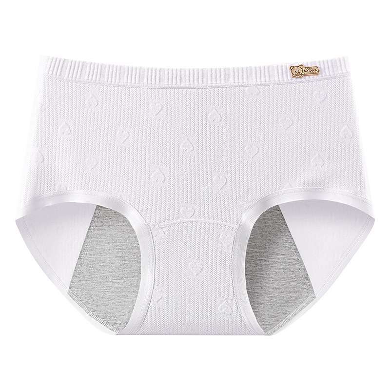 Női menstruációs alsó, magas derekú, fő anyag 94% pamut, intim zóna 100% pamut, szivárgás elleni védelem, egyszínű