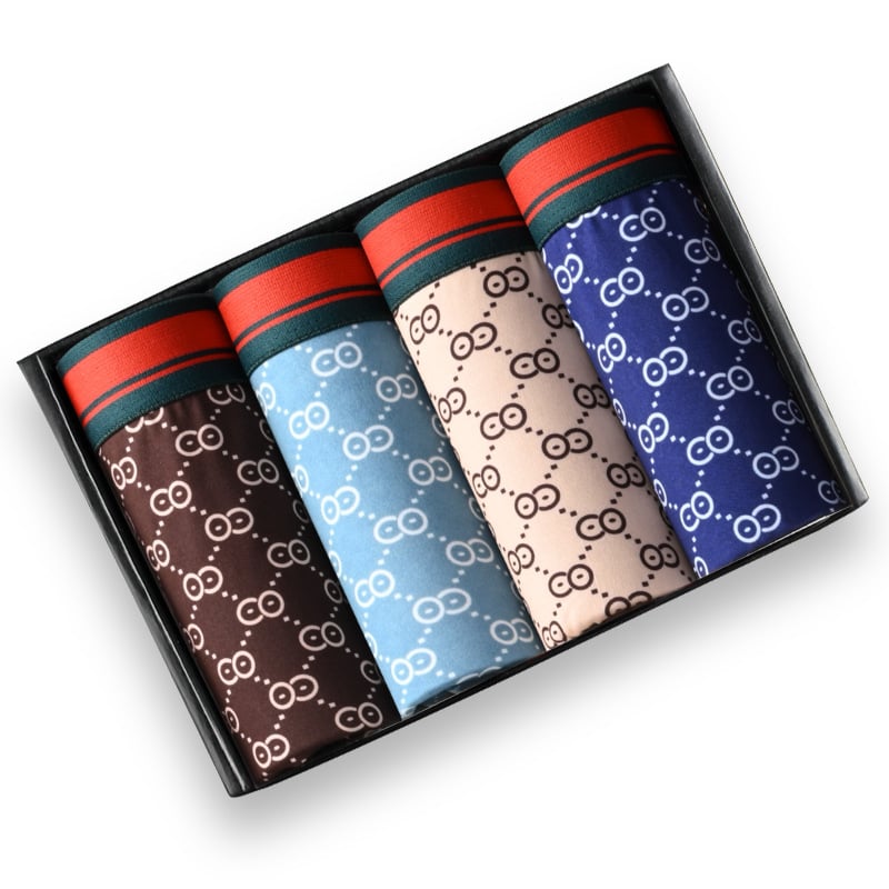 Vyrų bokšeršortai Youle box - kvėpuojanti poliesterio mezginio medžiaga, vidutinio juosmens, kirkšnies įdėklas su Spandeksu 95–100%