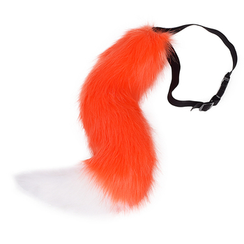 Cosplay аксесоар: котешка опашка и лисича опашка, пухкав колан за Хелоуин - ръчна изработка (Марка: Other; За възрастни; Пускане: Лято 2024)