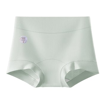 Női pamut alsónemű antibakteriális funkcióval, magas derekú, jacquard szövésű, fő anyag 90-95% pamut, ágyéki rész 100% pamut