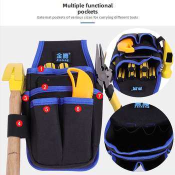 Чанта с двойнослойна оксфордова тъкан, водоустойчива, многофункционална за монтаж на филми и тапети