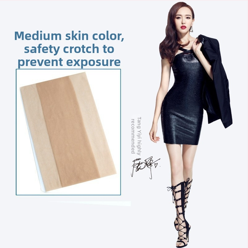 Colanți modelatori din nylon, cu efect de picioare goale, invizibili, anti-agățare, compresie