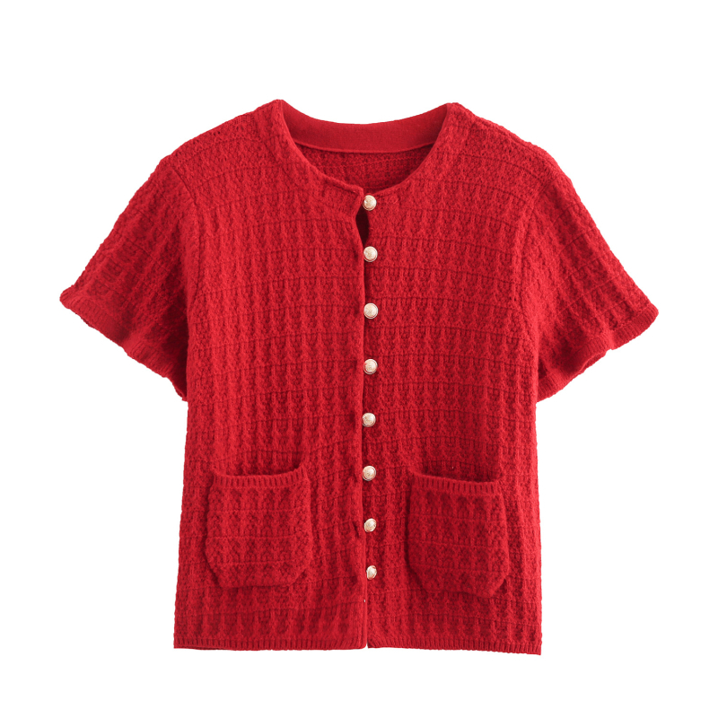 Moterų sijoninis kostiumas su sluoksniuotos dekoratyvinės megztos striukės ir be rankovių viršutine dalimi, aukšta juosmens, vidutinio ilgio sijonas, poliesteris 70–80%