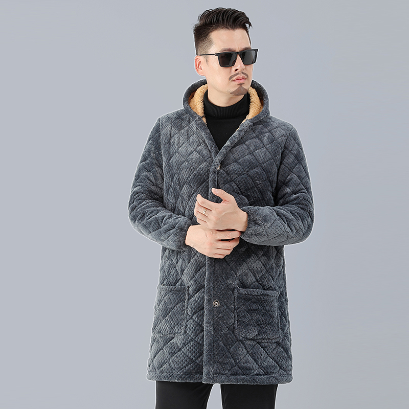 Pidžama jakna s flis podstavom, ekstra debeli materijal 501–600 g/m², elastan pamuk s viskozom, četvrtasti ovratnik, dugi rukavi, oversize