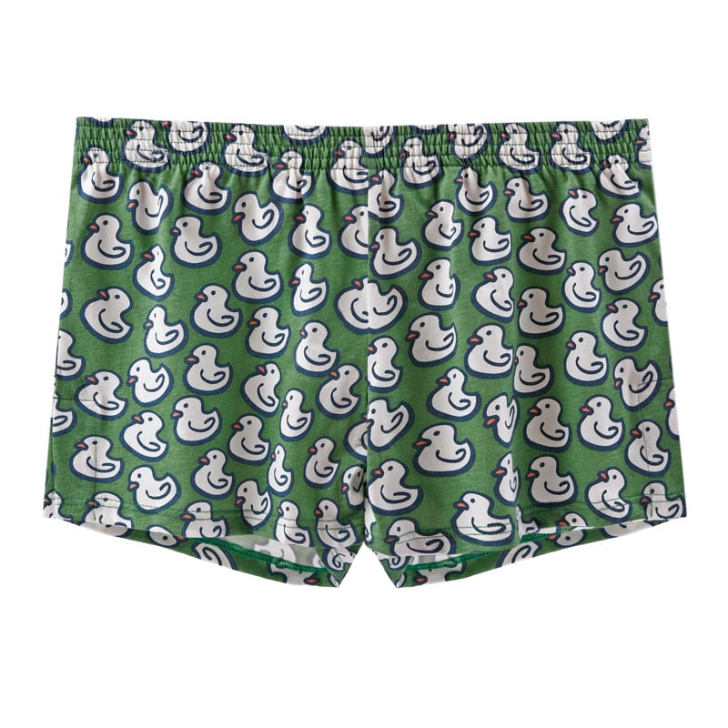 Vyrų medvilniniai bokseriai su laisvu kirpimu, vidutinio liemens aukščio, kvėpuojantys, 100% medvilnė.