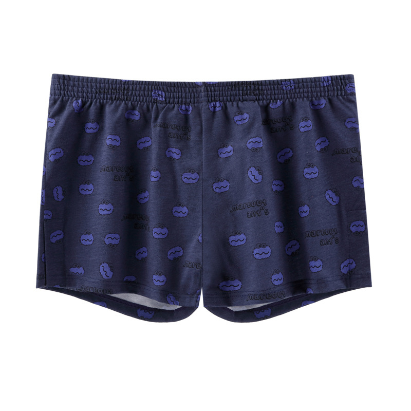 Vyrų medvilniniai bokseriai su laisvu kirpimu, vidutinio liemens aukščio, kvėpuojantys, 100% medvilnė.