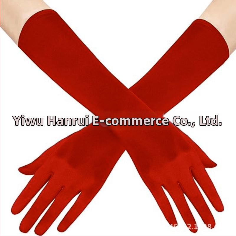 Cosplay pirštinės iš audinio, rankų darbas, 1920-ųjų stilius, kostiumo aksesuaras