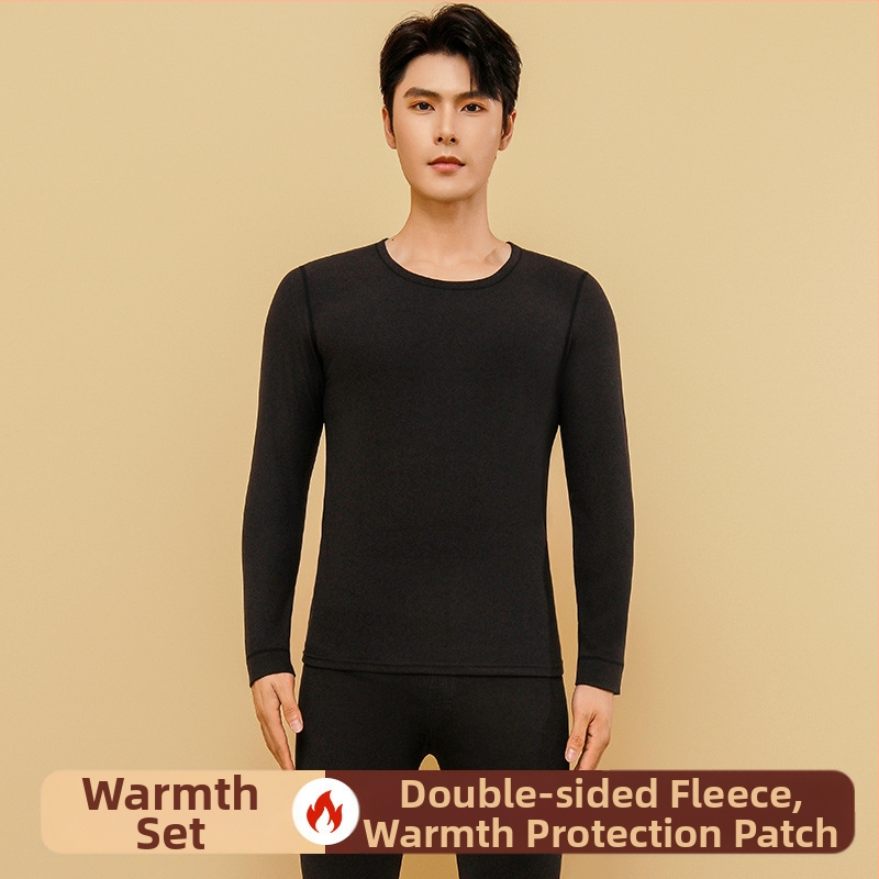 Unisex terminis komplektas iš Down Silk, be siūlių, apvali kaklo, ilgos rankovės, storis 251-300 g/m2, tinka kaip pagrindinis sluoksnis arba išorinis drabužis