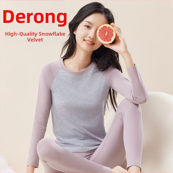 Dvipusis šilumos komplektas paauglių mergaitėms: viršus su apvaliu kaklu ir ilgomis rankovėmis + kelnės, viduje pūkuota flisa, fliso audinys, storis 181–200 g/m²