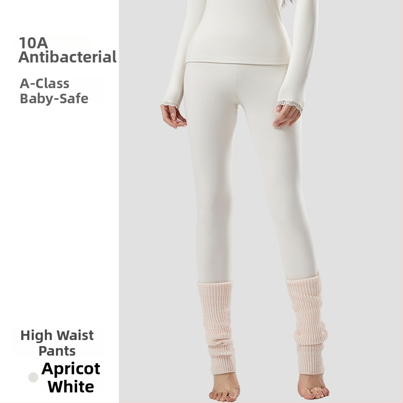 Moteriškas akrilo terminis komplektas su antibakteriniu poveikiu; šiluma storas 201-250 g/m2 su veluro pamušalu; viršus megztinis su ilgomis rankovėmis; apačia kelnes; pagrindinis pluošto kiekis 30-50%.