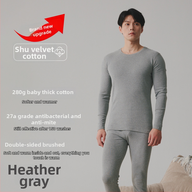 Terminis pagrindinis komplektas porai: ilgomis rankovėmis viršutinė dalis ir kelnės, 90–95% medvilnė, storis 251–300 g/m², antibakterinis, šiltas, ruduo 2024