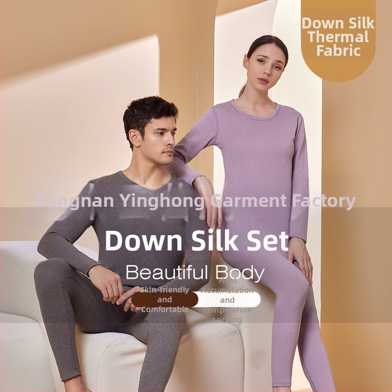 Unisex terminis apatinių drabužių komplektas baziniam sluoksniui — kvėpuojantis, kūno formavimas, elastingumas, išlaiko šilumą, be siūlių, poliesterio pluoštas 201–250 g/m²