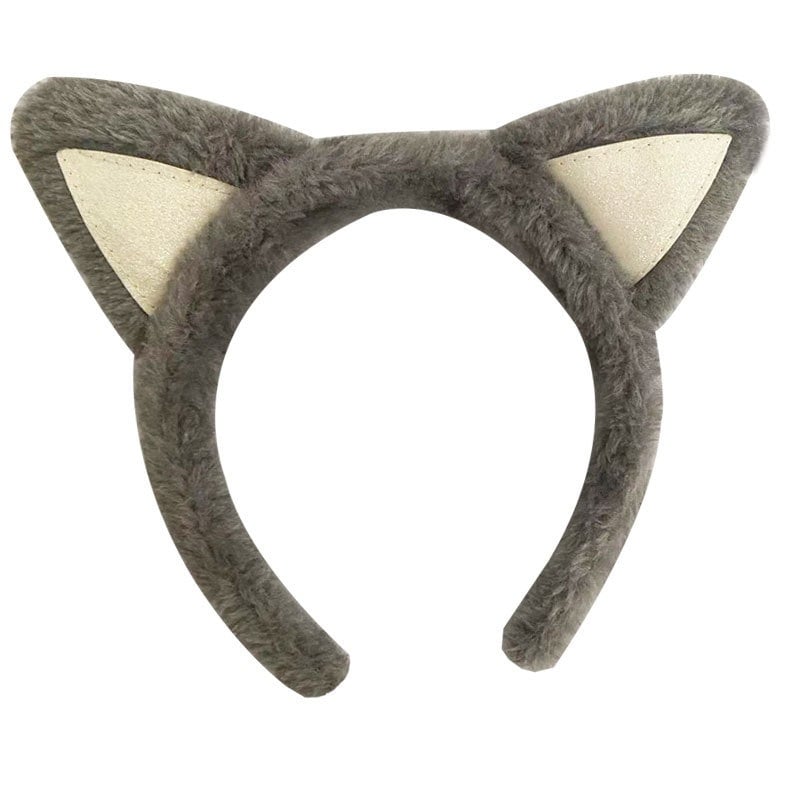 Kopča za kosu s mačjim ušima i krznenim repom, cosplay set za odrasle, proljeće 2024