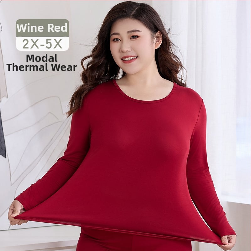 Moterų rudens termo komplektas iš Modal (viskozės), pagrindinis audinys 95% Modal, įdaila Modal 90%, plonas, siauras kirpimas, pagrindinis sluoksnis