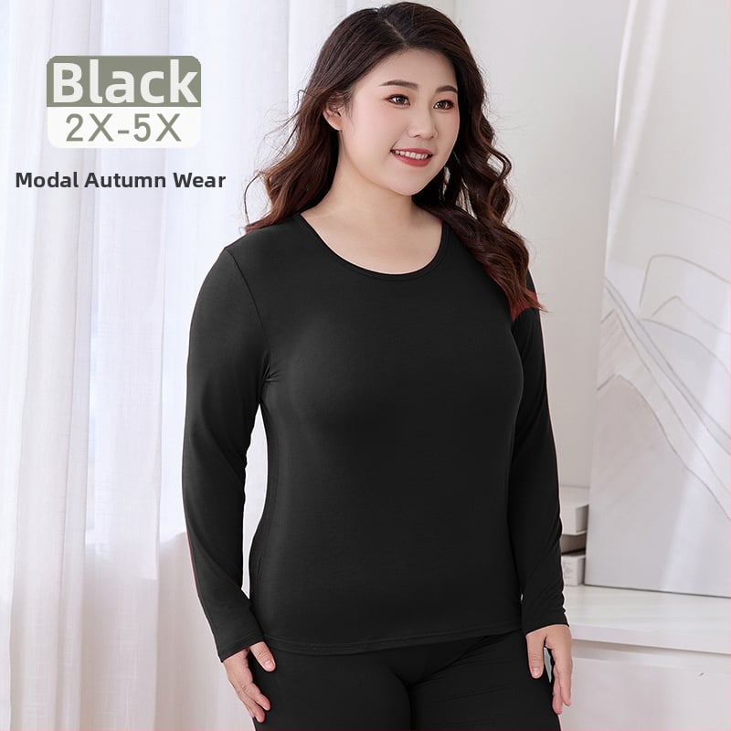 Moterų rudens termo komplektas iš Modal (viskozės), pagrindinis audinys 95% Modal, įdaila Modal 90%, plonas, siauras kirpimas, pagrindinis sluoksnis