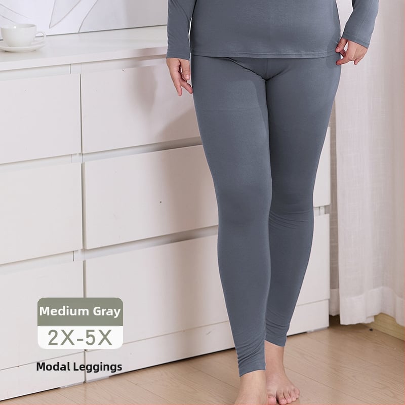 Moterų rudens termo komplektas iš Modal (viskozės), pagrindinis audinys 95% Modal, įdaila Modal 90%, plonas, siauras kirpimas, pagrindinis sluoksnis