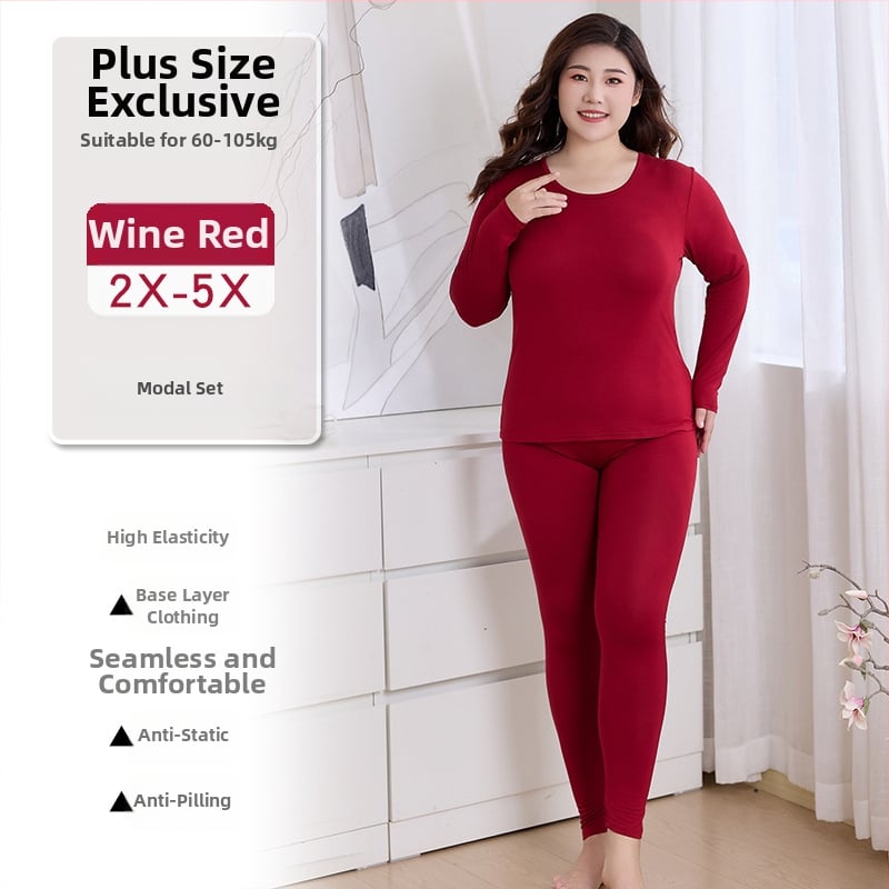 Moterų rudens termo komplektas iš Modal (viskozės), pagrindinis audinys 95% Modal, įdaila Modal 90%, plonas, siauras kirpimas, pagrindinis sluoksnis