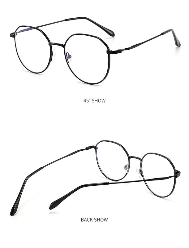 Ez egy modern koreai stílusú szemüvegkeret dioptriarendszer nélkül, amely blokkolja a kék fényt. Sokszögű kerettel rendelkezik, rövidlátó férfiak és nők számára egyaránt alkalmas, és férfiak és nők számára egyaránt tervezték.