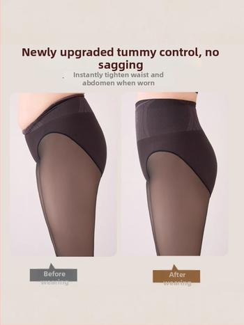 Zeķubikses ar flīsu ododu, neilona 70-80%, Spandex <30%, vienkrāsainas, siltas