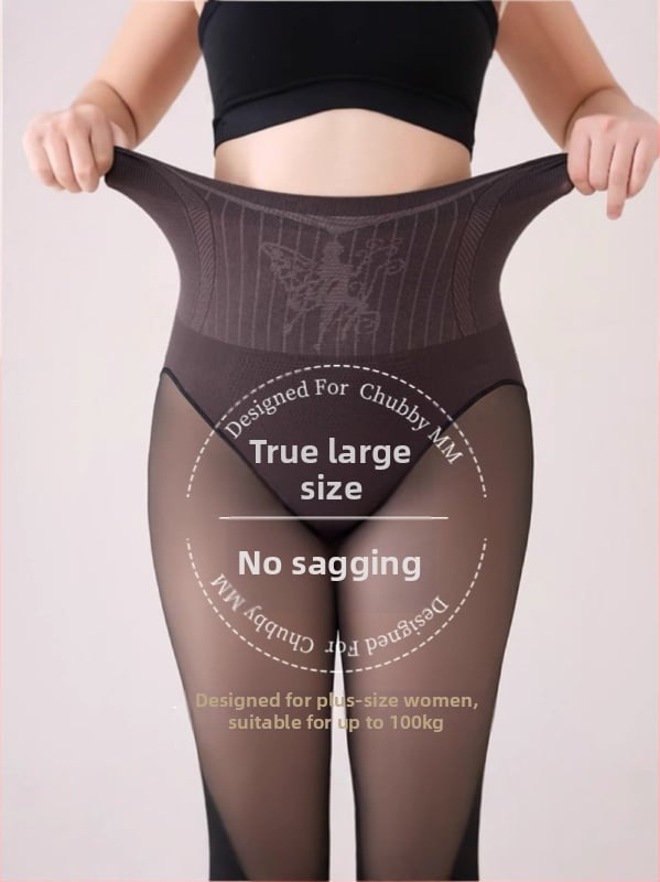 Zeķubikses ar flīsu ododu, neilona 70-80%, Spandex <30%, vienkrāsainas, siltas