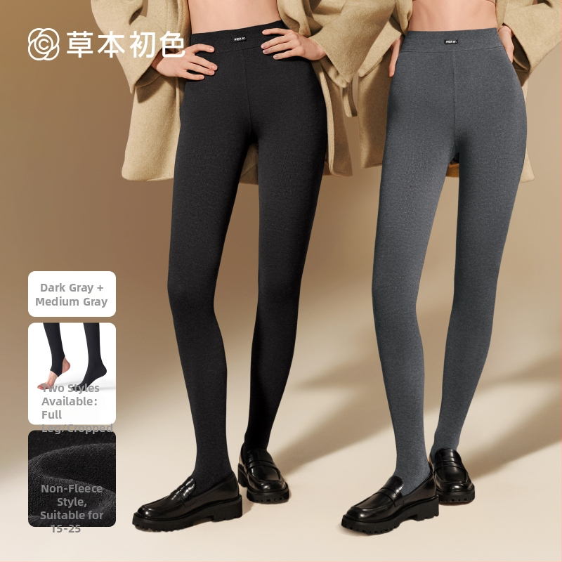 Colanți pentru femei cu căptușeală fleece, călduroși, amestec nylon-viscose 30–50% viscose, antibacterieni, modelează picioarele