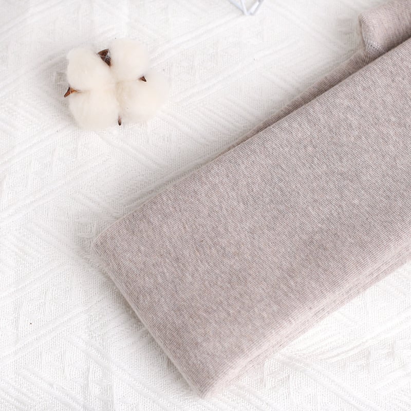 Organiskas kokvilnas legingi ar fleece iekšpusi, bieza, brīvs piegriezums, saglabā siltumu, Ziemas 2025 izlaidums