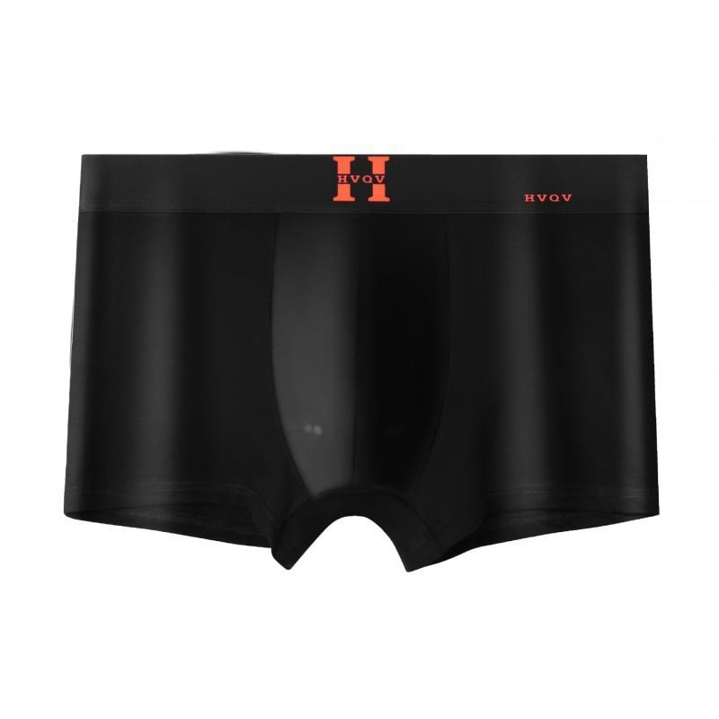 Vyrų medvilniniai bokseriai, megzti, vidutinio juosmens dydžio, vienspalviai; pagrindinis audinys 95–100% medvilnė, kirkšnies įdėklas 30–50% medvilnė