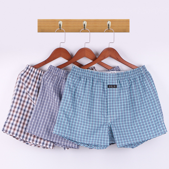 Meeste puuvillased lahtised aluspüksid — 100% puuvill, 40-niidiline kangas, hingavad, keskmine vöökoht, üheosaline disain