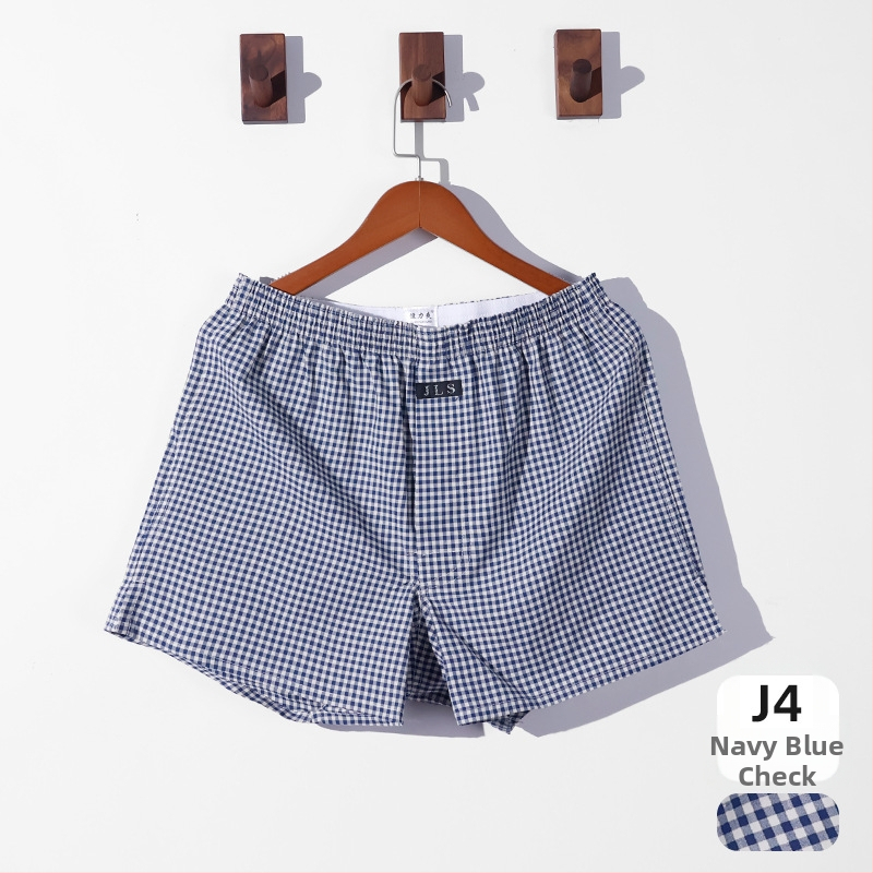 Meeste puuvillased lahtised aluspüksid — 100% puuvill, 40-niidiline kangas, hingavad, keskmine vöökoht, üheosaline disain