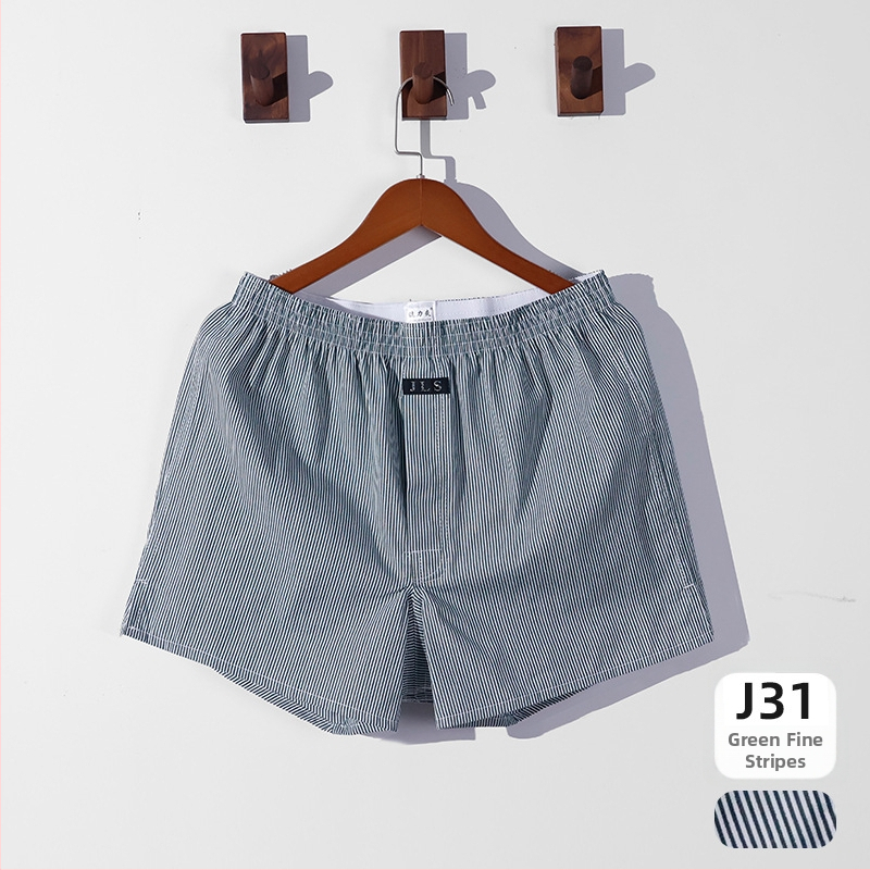 Meeste puuvillased lahtised aluspüksid — 100% puuvill, 40-niidiline kangas, hingavad, keskmine vöökoht, üheosaline disain