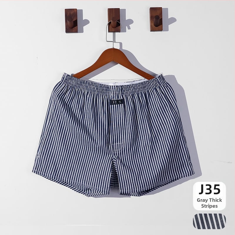 Meeste puuvillased lahtised aluspüksid — 100% puuvill, 40-niidiline kangas, hingavad, keskmine vöökoht, üheosaline disain