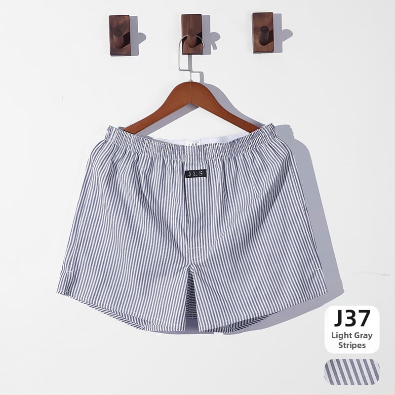 Meeste puuvillased lahtised aluspüksid — 100% puuvill, 40-niidiline kangas, hingavad, keskmine vöökoht, üheosaline disain