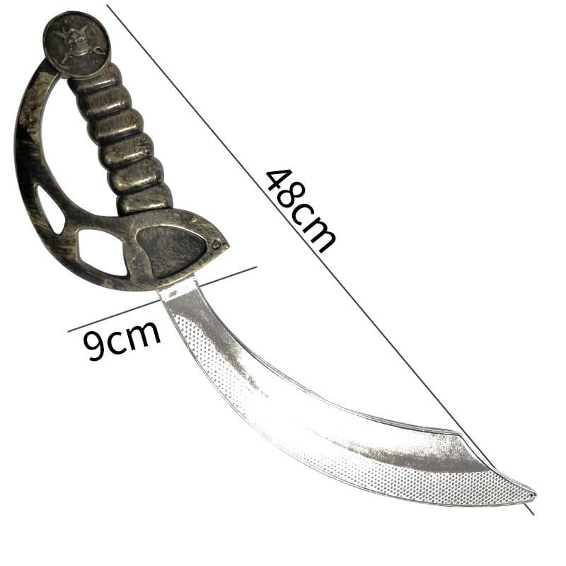 Σετ Πειρατής για το Halloween: Μάσκα ματιών, Πιστόλι, Καπέλο Πειρατή — Πολυεστέρας, Ραφή, Αξεσουάρ μακιγιάζ κοστουμιού