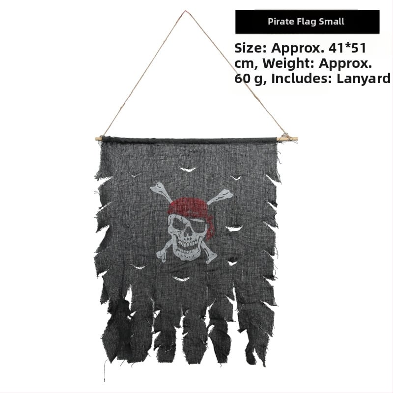 Σετ Πειρατής για το Halloween: Μάσκα ματιών, Πιστόλι, Καπέλο Πειρατή — Πολυεστέρας, Ραφή, Αξεσουάρ μακιγιάζ κοστουμιού