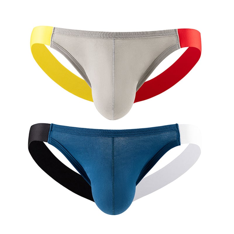 Meeste T-back puuvillane aluspesu, hingav, 3D U-kujuline tasku, madal talje