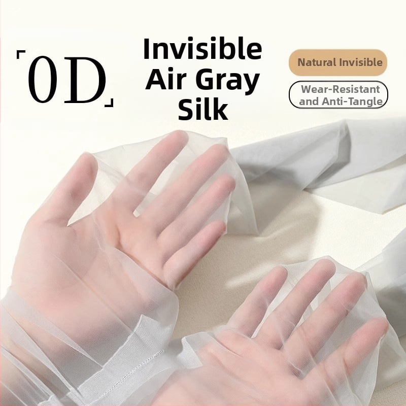 Ултра тънки найлонови чорапогащи с незабележим оформящ ефект, 0D денер, едноцветен модел