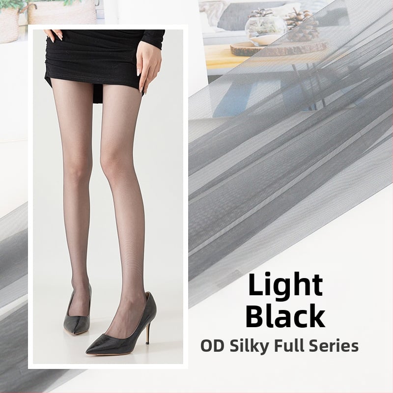 Ултра тънки найлонови чорапогащи с незабележим оформящ ефект, 0D денер, едноцветен модел