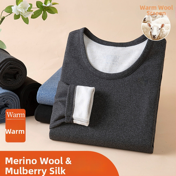 Vyrų terminis komplektas su velveto viduje, katijoninis poliesteris, storis 251-300 g/m², elastinis, ruduo-zima