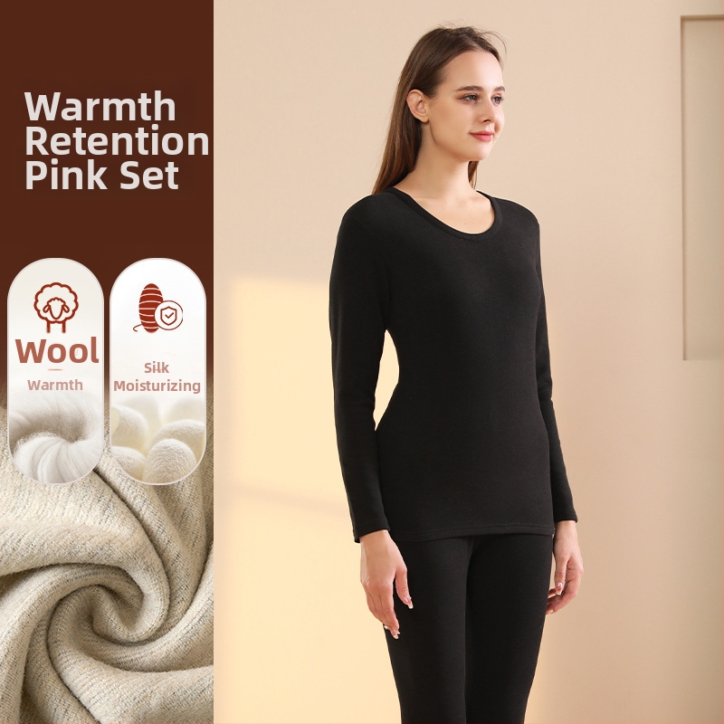 Vyrų terminis komplektas su velveto viduje, katijoninis poliesteris, storis 251-300 g/m², elastinis, ruduo-zima