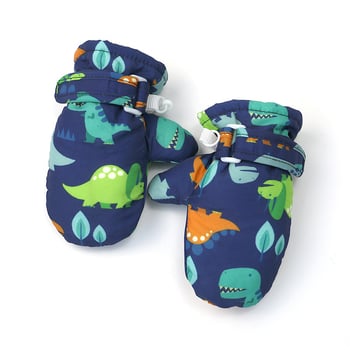 Nove dječje rukavice drugog proizvođača s printom crtanih filmova, vodootpornom tkaninom, flis podstavom i ekstra debelim detaljima za jesen i zimu