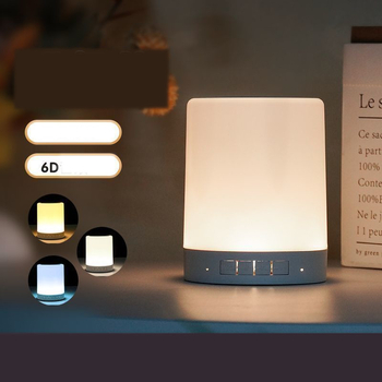 Ηχείο Bluetooth, Επαναφορτιζόμενη επιφάνεια εργασίας, Βαθιά μπάσα, Φωνητικός έλεγχος, Πολύχρωμο φως παλαμάκια, Subwoofer