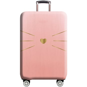 Huse de protecție pentru bagaje cu modele simple cu litere, rezistente la praf, zgârieturi și de dimensiuni multiple pentru manipularea bagajelor