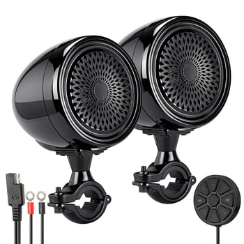 Tarptautinė, populiari motociklų garso sistema, 600 vatų, su nuotoliniu garsumo valdymu, didelė galia, „Bluetooth“, USB, FM, SUX, daugiafunkcinė