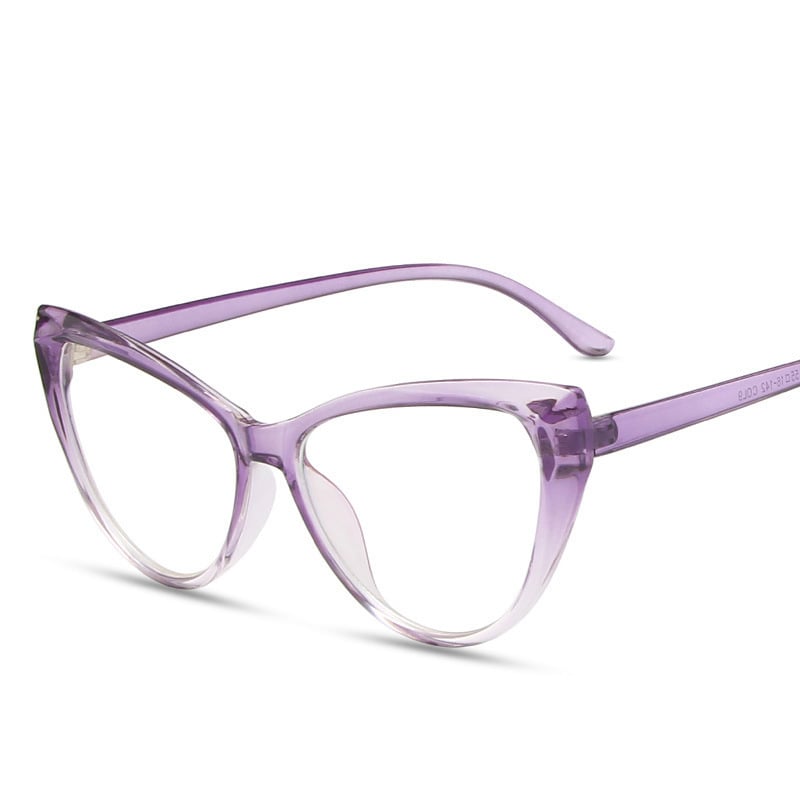 Γυαλιά ανάγνωσης με οπτική ρητίνη για γυαλιά ηλίου τύπου cat eye σε στυλ εξωτερικού εμπορίου, με αντι-μπλε φως