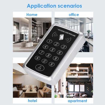 Интегрирана машина за контрол на достъпа с плъзгане на карта и парола, контролер за контрол на достъпа с плъзгане на лична карта, система за контрол на достъпа, четец на карти, може да бъде оборудван с дъждобран