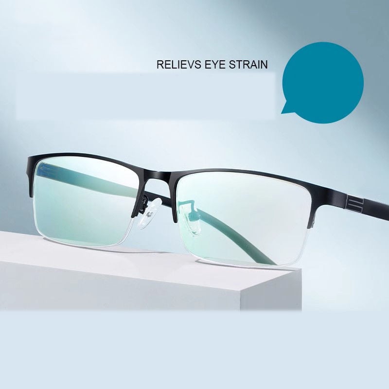 Szemüvegek vörös-zöld színvakoknak, szemüvegek színvakoknak, félig keret nélküli, uniszex, színlátás-korrekció, munkahelyi, integrált színvak szemüveg