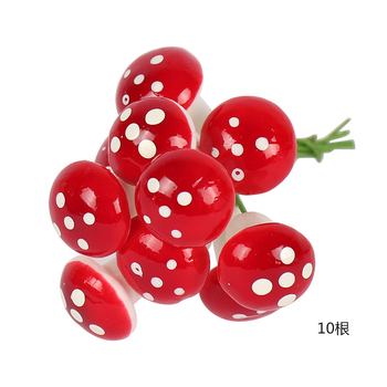 Червени изкуствени цветни тичинки за сватбени декорации, Направи си сам цветя от пяна, ръчно изработени флорални материали, пластмасови букети