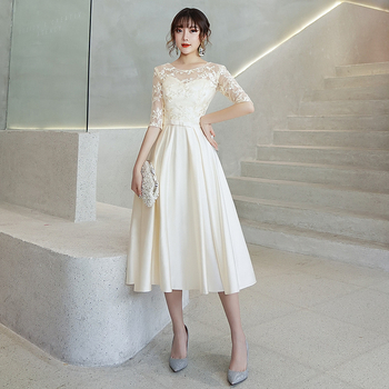 2026. aasta uus stiilne talvine õhtukleit bankettidele, pidudele, sünnipäevadele, perenaistele, keskmise pikkusega salendav kleit naistele