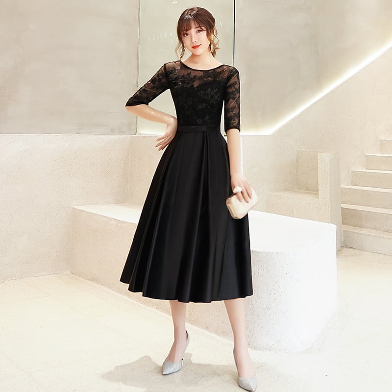 2026. aasta uus stiilne talvine õhtukleit bankettidele, pidudele, sünnipäevadele, perenaistele, keskmise pikkusega salendav kleit naistele